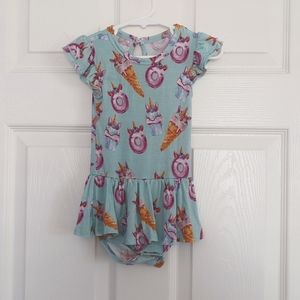Little Bum Bums Ruffle Dress Donuts Cupcakes & Ice Cream Cones  18-24 months